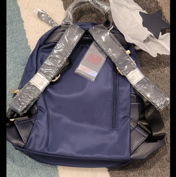 Backpack.  Small.  Navy - Picture 3 of 3